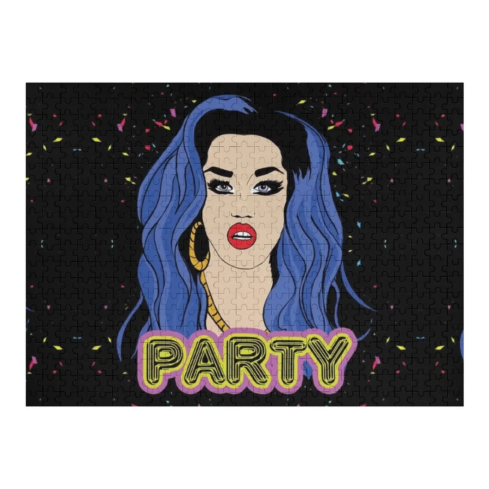 

Adore Delano wants to Party Jigsaw Puzzle Baby Toy Jigsaw For Kids Personalised Name Personalized Baby Object Puzzle