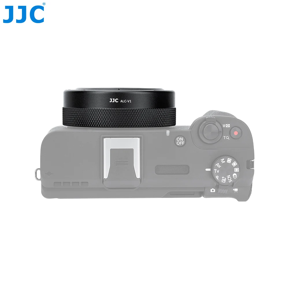 JJC キヤノン パワーショット V1 デジタルカメラ用 自動レンズキャップ