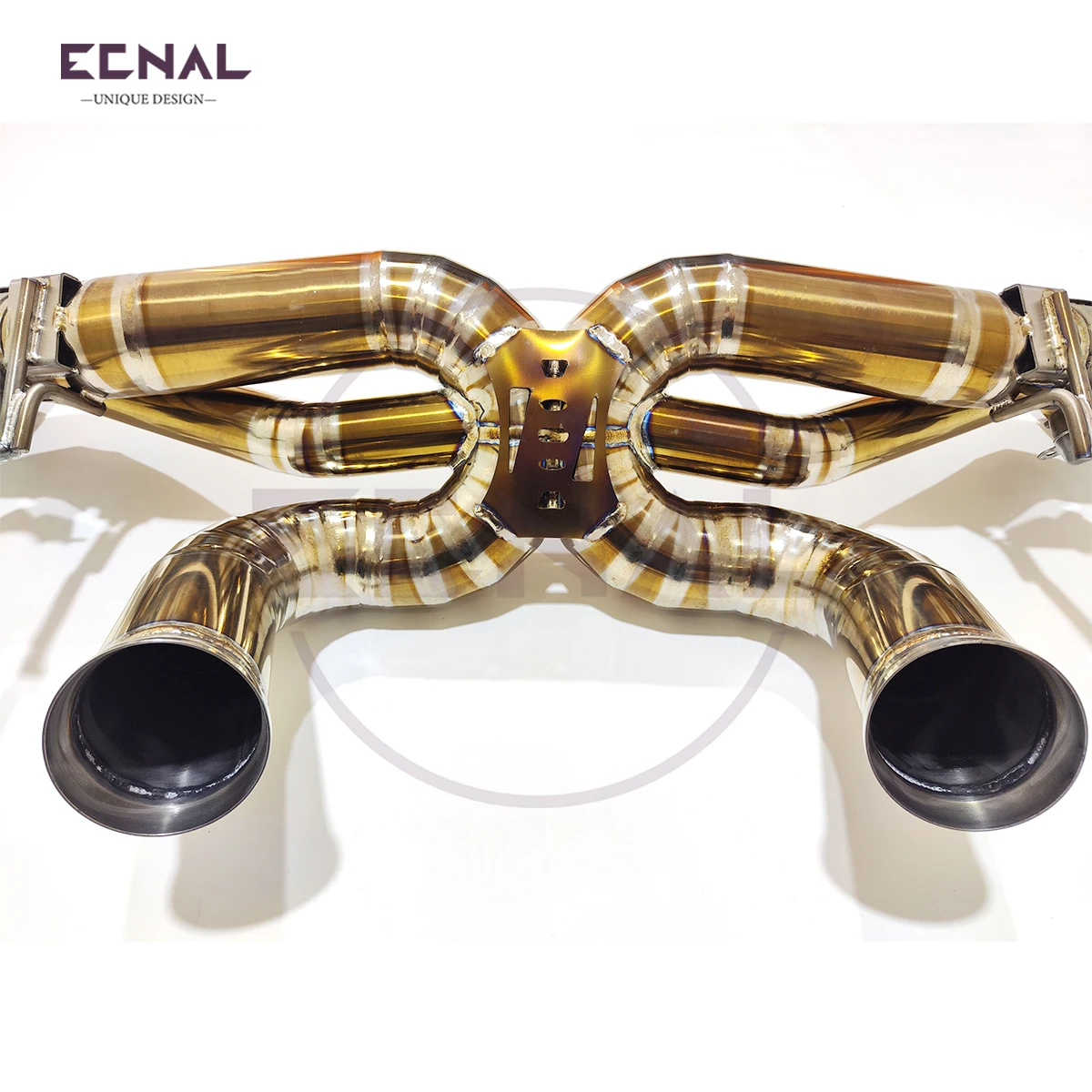 

Выхлопная система Ecnal для Mclaren GT 4.0T 2019-2023 гг., высокопроизводительная выхлопная труба, титановый клапан, выхлопная система