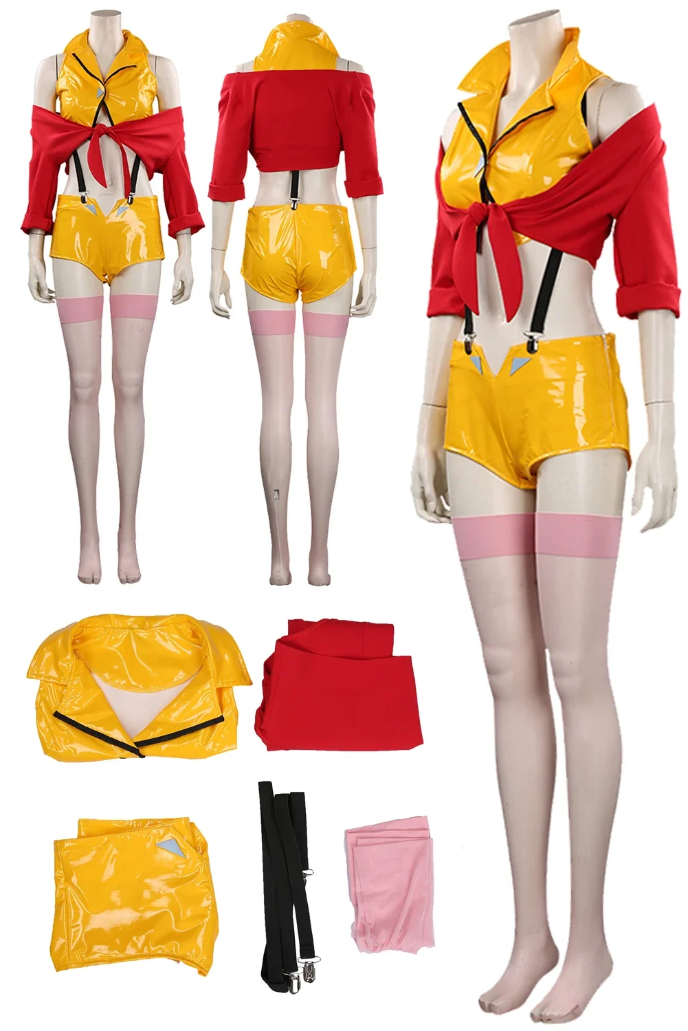 

Faye Valentine Cosplay Fantasy Anime Cowboy COS Bebod Costume Set Halloween Carnival Suit For Disguise Ladies Women Adult