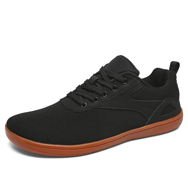 Men's Minimalist Barefoot Walking Shoes, Wide Toe Box, Zero Drop, Breathable, Unisex For Trail Running_voghion.com