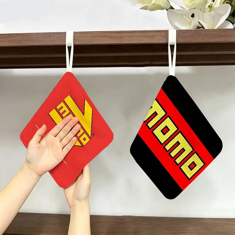 Momos Tires Polyester Cotton Daily Towel, Hanging Kitchen Hand Wiping Cloth, Durable for Whole House Use