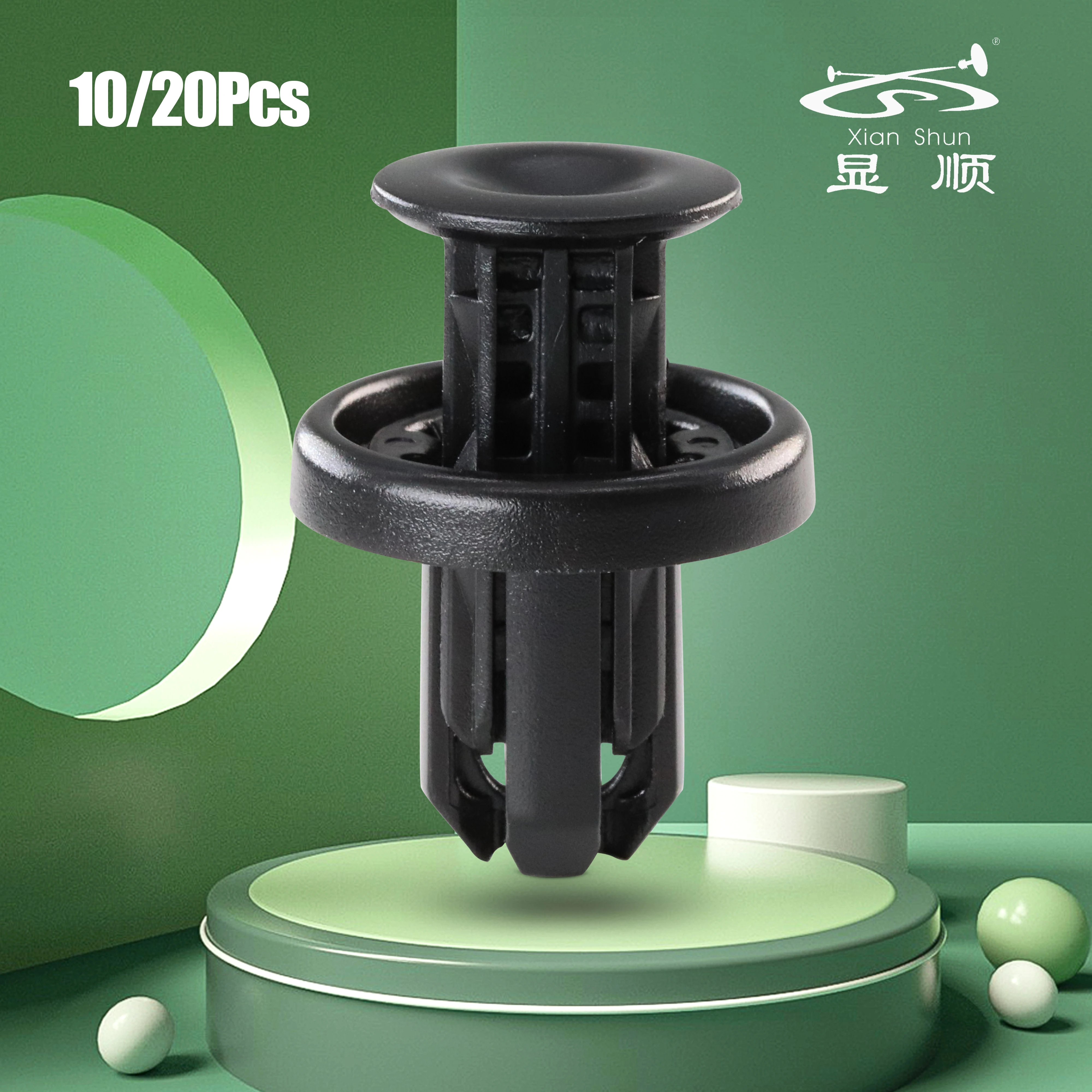 

10/20Pcs Black POM Bumper Interior Replacement Parts Car Fastening Clips Car Accessories For Honda 91505TM8003