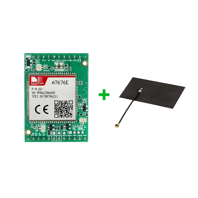 Simcom A7676e Core Board Lte Cat1 4G 2G + Lte 450M + Stem A 24 * 24-a7676e-lase Module