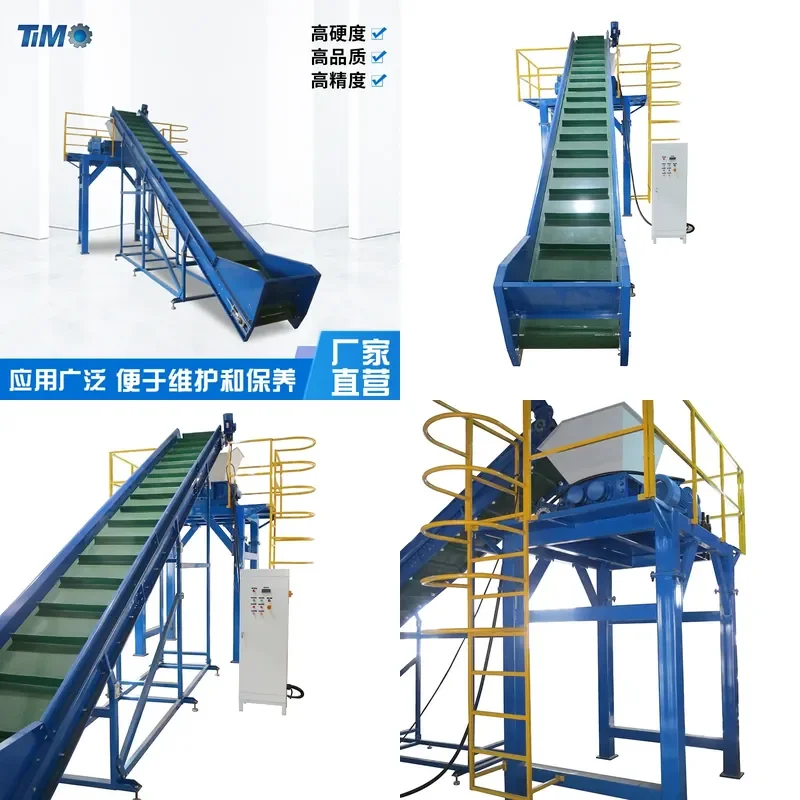 Recycling Machine 2026 Waste tire industrial waste plastic crusher toothed roller crusher electric plastic medium crusher