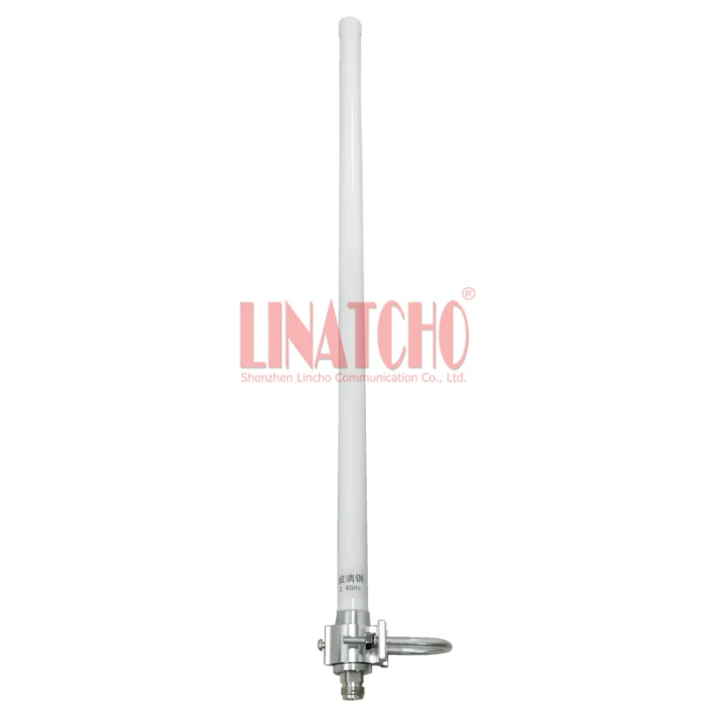 Imagem -03 - Omni Direcional Fibra de Vidro Antena ao ar Livre Branco 12db Wi-fi Wlan n Conector Fêmea 60cm 2.4ghz