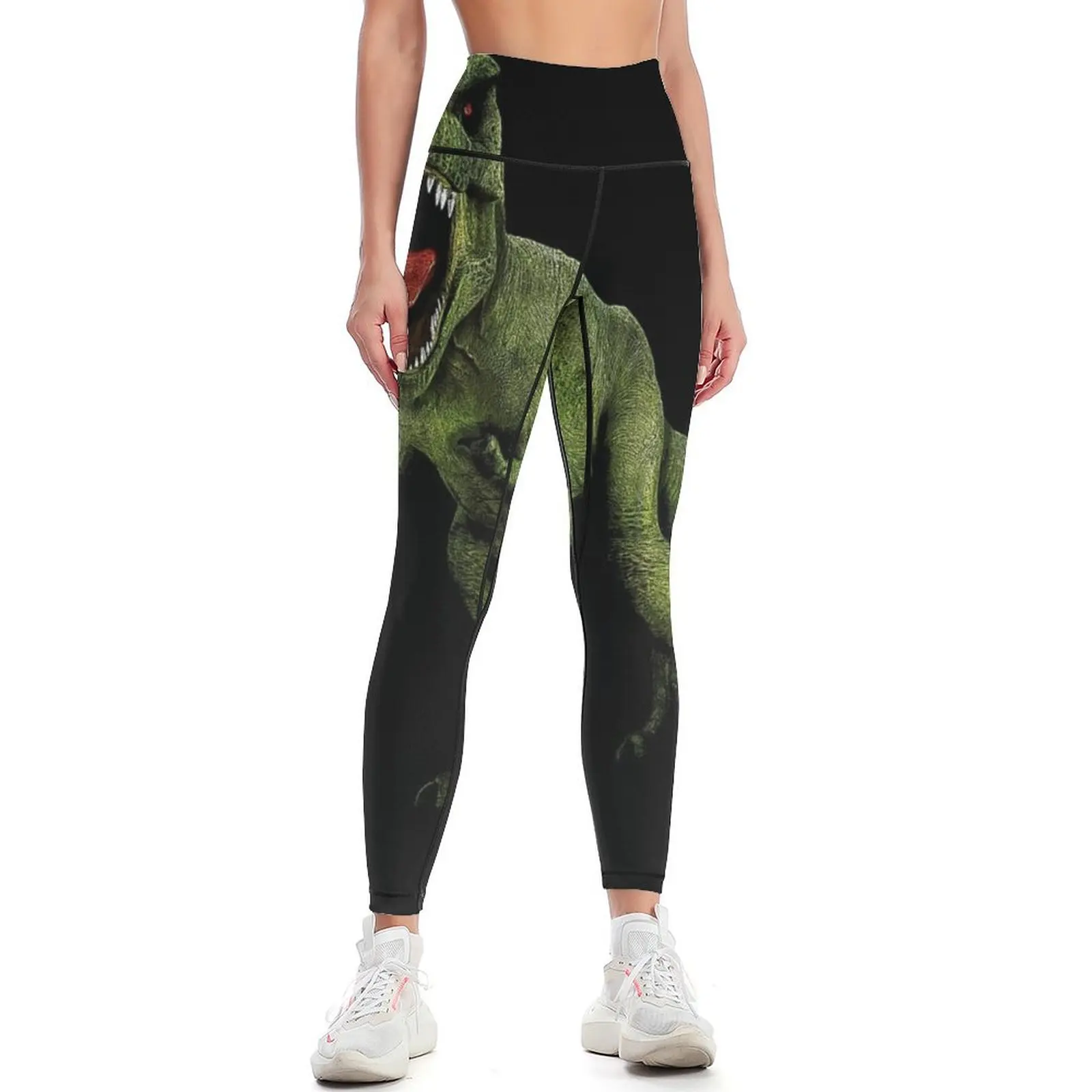 Dinosaurs T-Rex Leggings gym clothing Women's fitness sportswear gym Womens Leggings