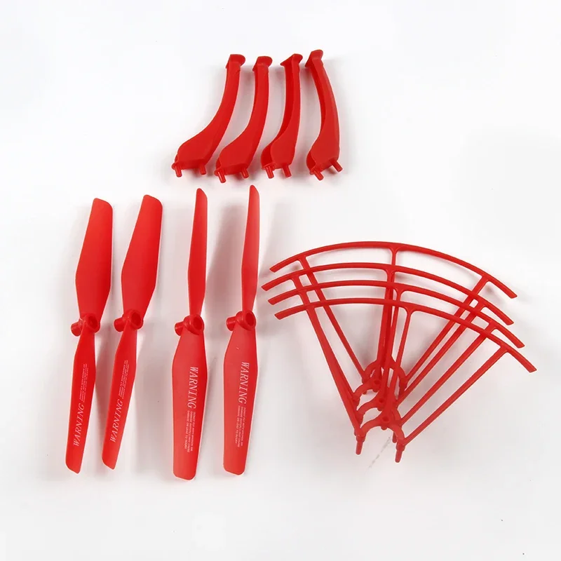 Syma X5HC / X5HW Spare Parts 4pcs Landing Skid +4pcs Propeller +4pcs Protective Cover