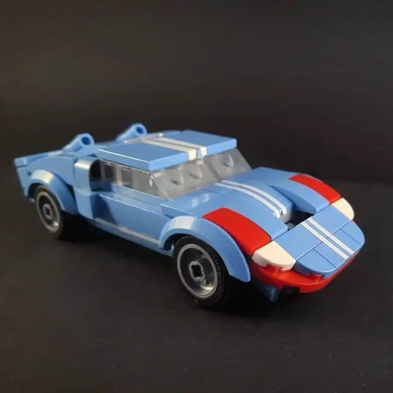 

95610 GT Sports Car Model Small Particle Building Block Set MOC Technical Cars Parts Toys Gift Compatible With Legoeds