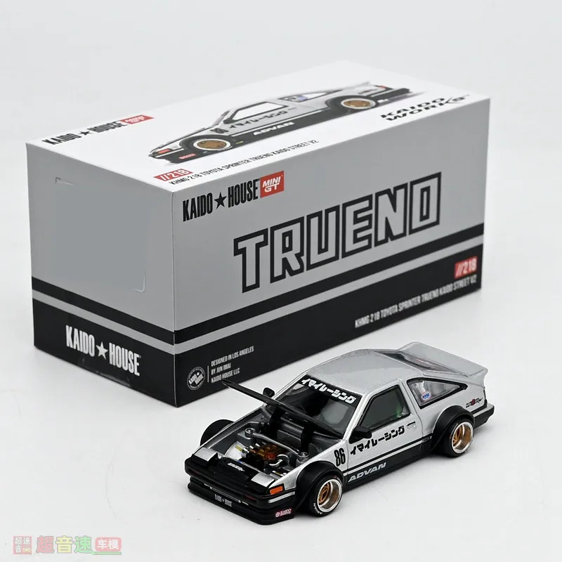Diecast Kaido House MINIGT 1:64 Scale Toyota AE86 Alloy Car Model