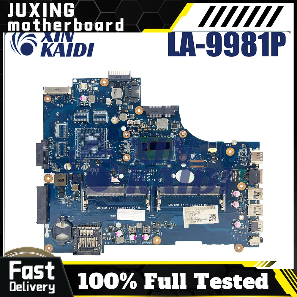 

LA-9981P For DELL Inspiron Inspiron 5537 3537 LA-9981P Mainboard i3 i5 i7 CPU 100% Tested Laptop Mainboard