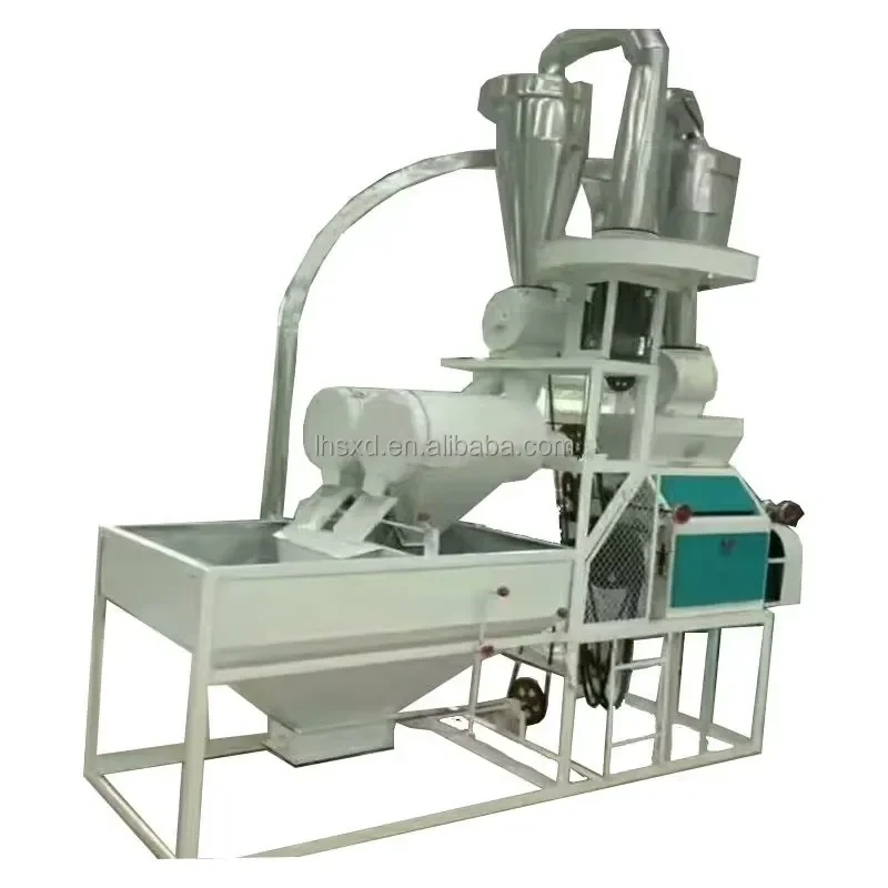 Maize Meal Milling Machine | Corn Starch Making Machine /powder Grinder Home Wheat Flour Mill Plant