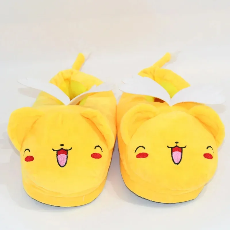 Cartoon Anime Cardcaptor Sakura Kero Soft Kawaii Fashion Slippers Adult Winter Indoor Warm Cute Shoes 2025 Hot Sale Girls Gift