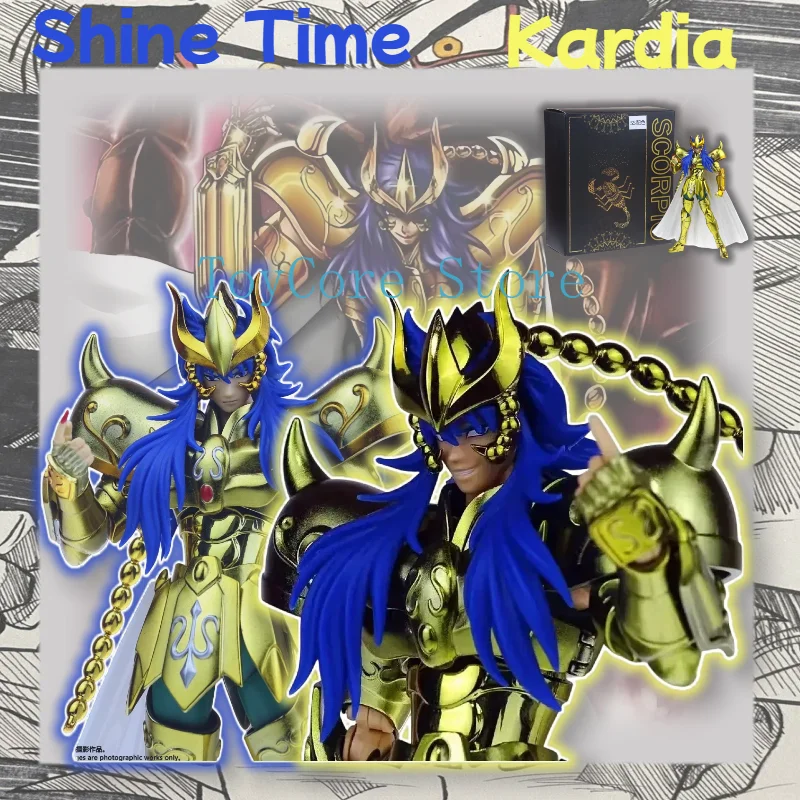 Figura de acción ShineTime/ST Modelo Saint Seiya Myth Cloth EX Cardia/Kardia Escorpio Gold Lost Canvas Caballeros del Zodíaco