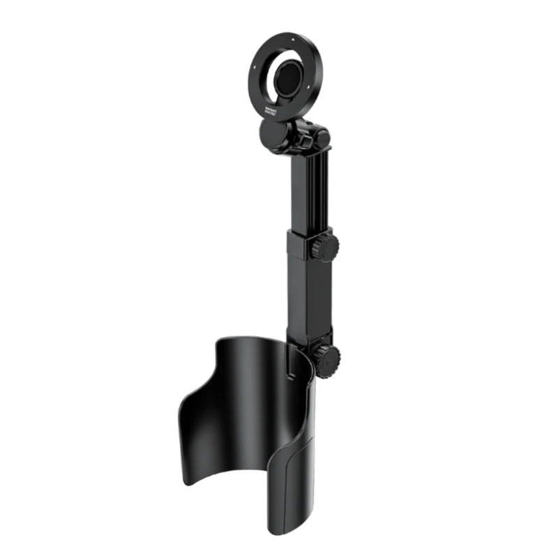 Universeller verstellbarer Telefonständer für Auto-Getränkehalter, magnetische Halterung, 360-Grad-Drehung, kompatibel mit – Detail 4