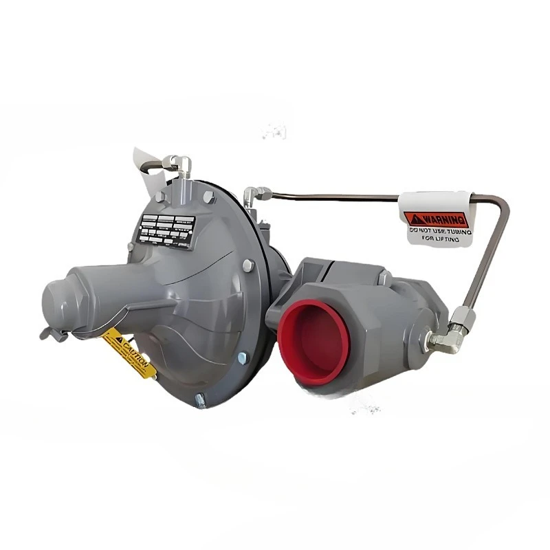 Liquefied gas medium pressure regulating valve spring membrane through pressure reducing valve