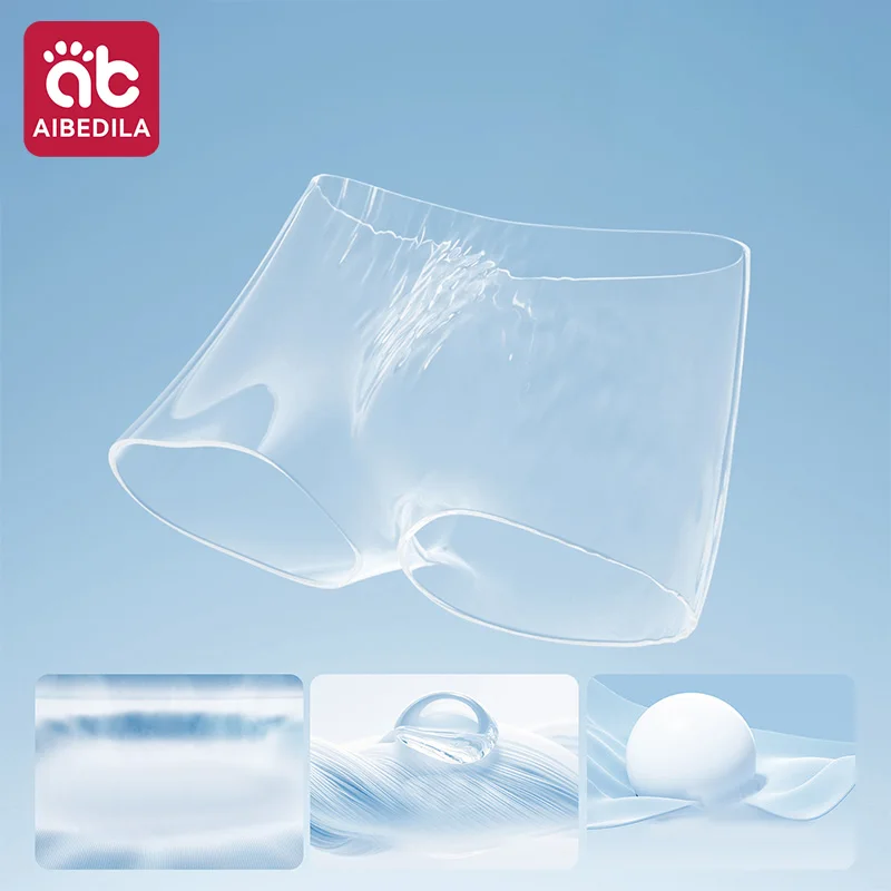 Summer Thin Boys Boxer Shorts AIBEDILA, Ice Silk Cool Modal Soft Breathable Underpants for Toddler Baby Kids Daily Wear