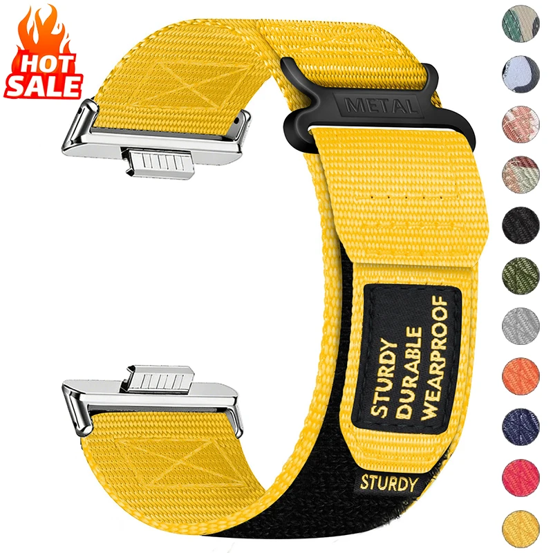 Nylon Strap for Huawei Watch Fit 5Pro 4Pro Smartwatch Sport Band Bracelet for Huawei Fit 3/4/4 Pro/5/5 Pro Wristband Accessories