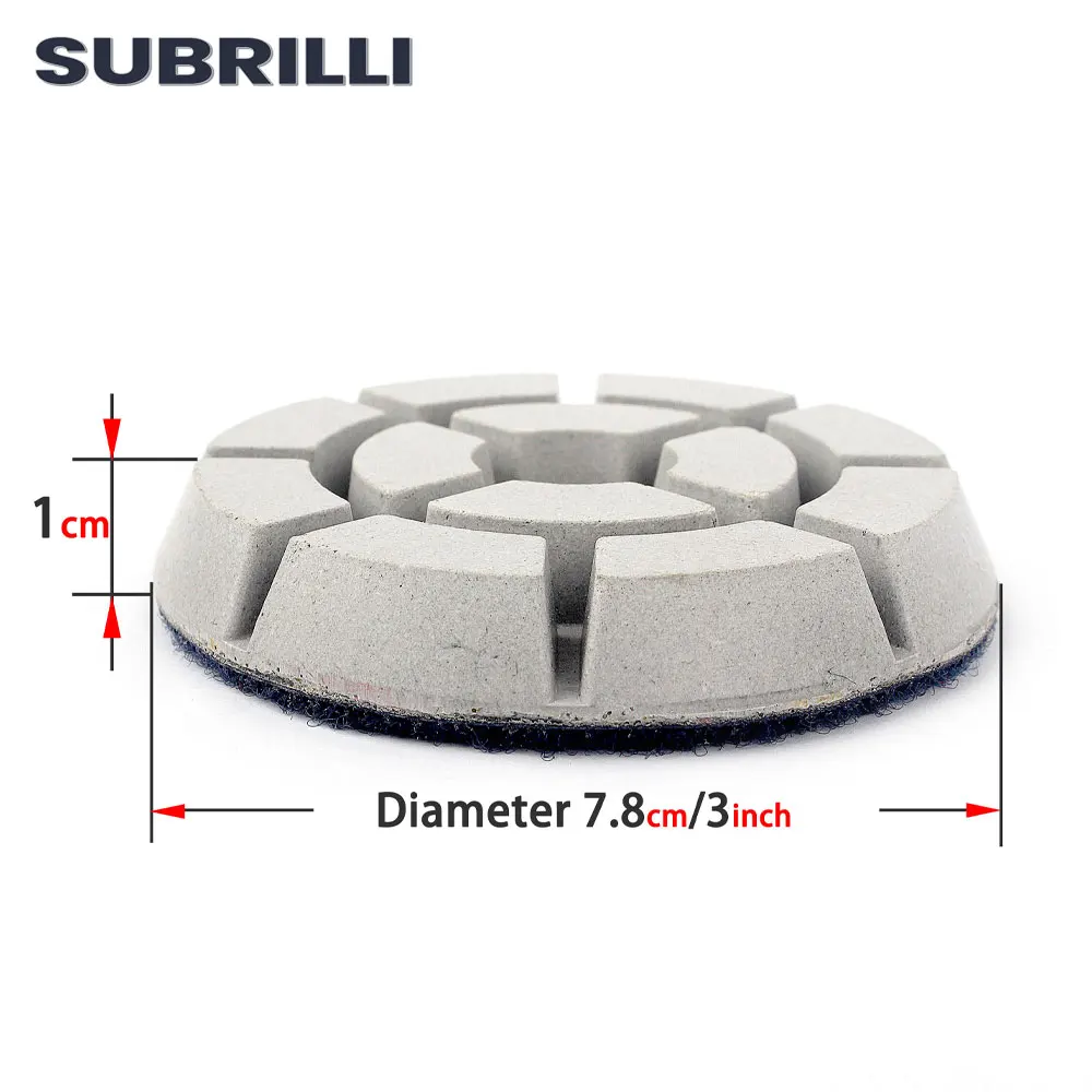 3inch 1piece Diamond Floor Polishing Pads Dry Wet Diamond Grinding Disc For Stone Granite Marble Concrete Renovate Abrasive Tool view 6
