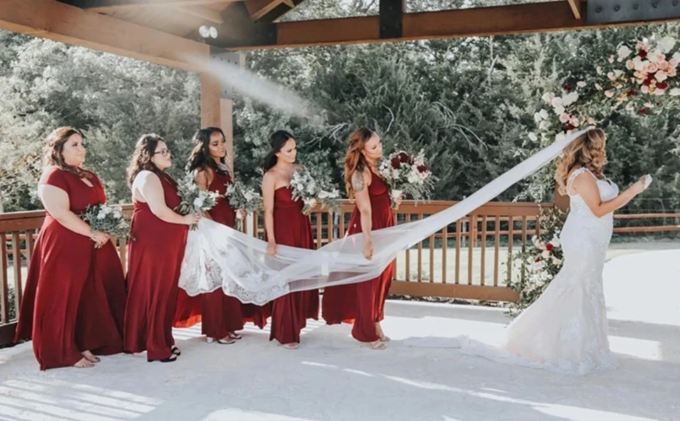 MisShow White Ivory Lace Applique Veils One Layer Cathedral Length Wedding Bridal Veil with Comb Long Woman Illusion Tulle 2026 image 6