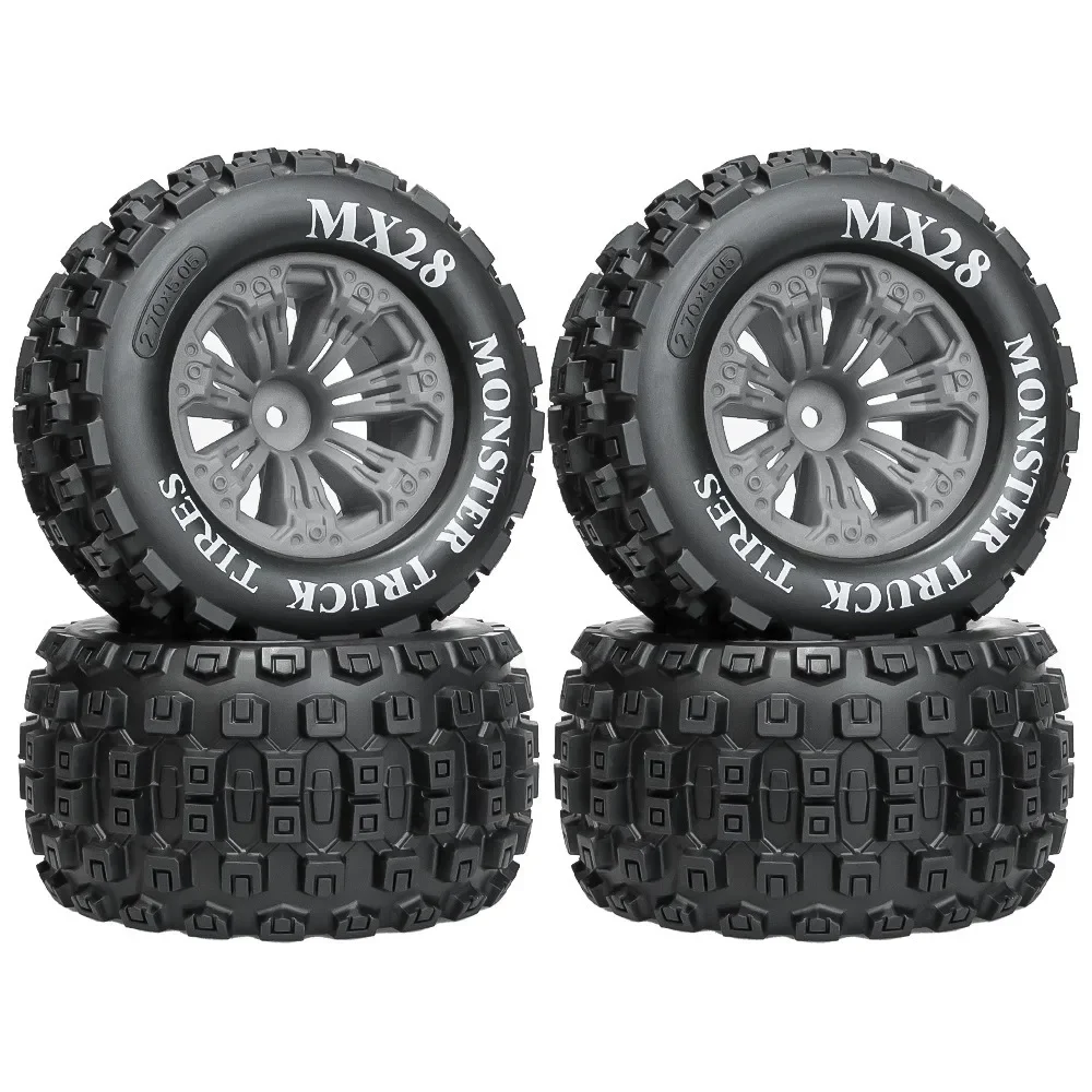 

RC model car 2.8-inch 1/10 large tire MX28 chocolate tread off-road wear-resistant 12mm coupling