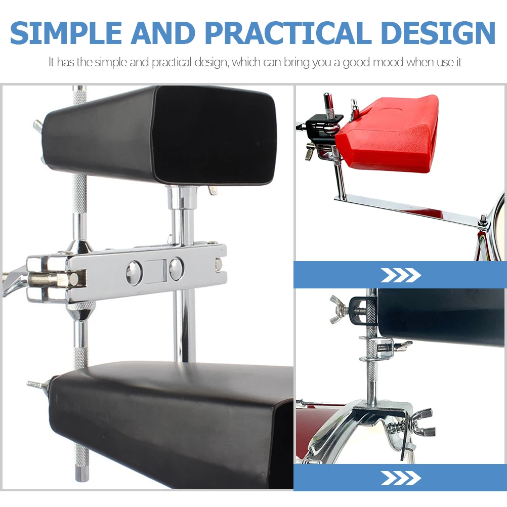 

Sturdy Durable Set Accessory Easy Install Metal Clip Hardware Mounting Clamp Extension Clip Drum Music Instrument Part Cowbell