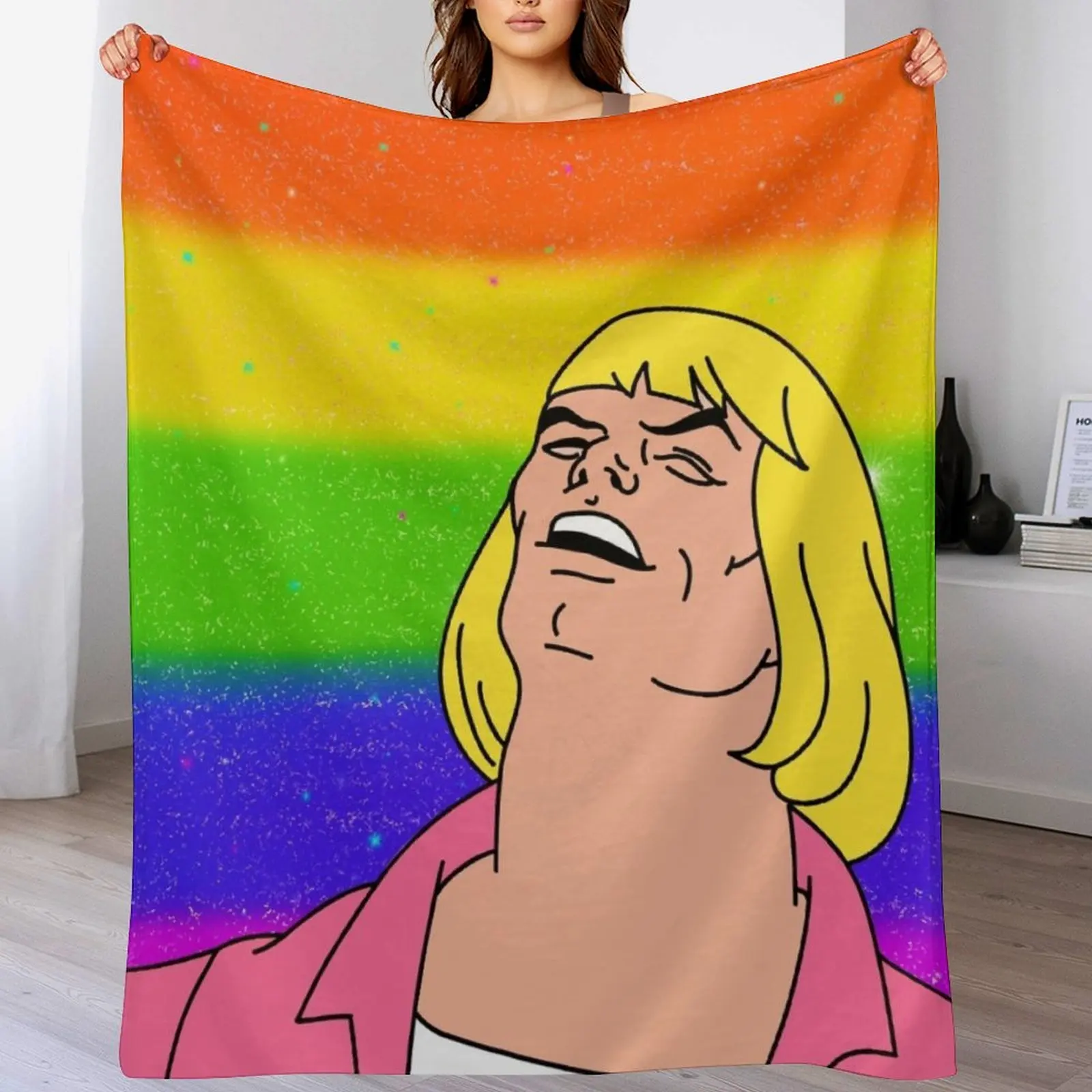 heyyeyaaeyaaaeyaeyaa Throw Blanket