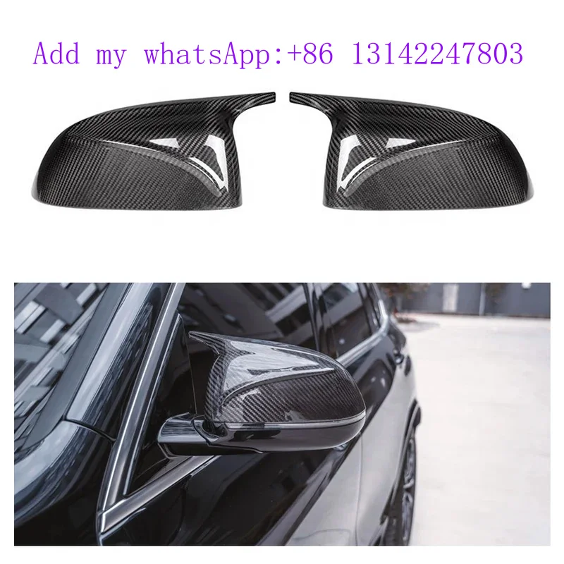 

Dry Carbon Fiber Side Mirror Cover For X5 G05 2022-UP