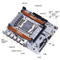 QIYIDA X99 motherboard LGA2011 3 with M.2 slot Support DDR4 Memory SATA USB PCI16X 4