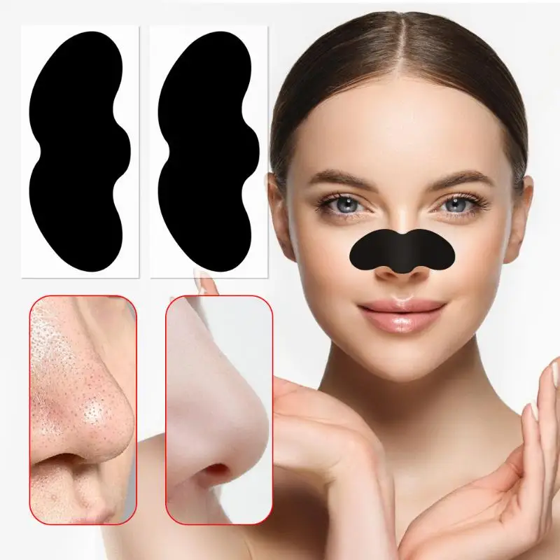 10Pcs Unisex Blackhead Remove Mask Peel Nasal Strips Deep Cleansing Shrink Pore Nose Black Head Remove Stickers Skin Care Mask view 5