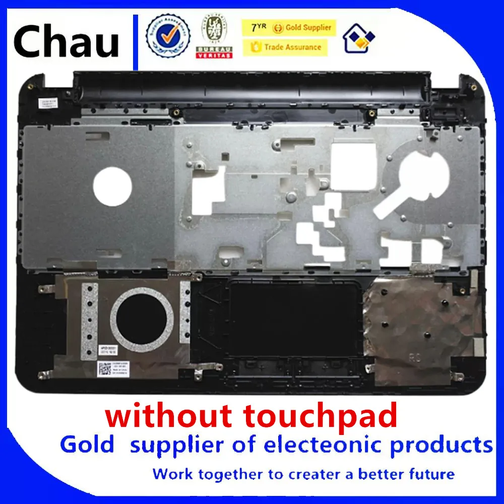 

New For Chau Inspiron 15R 3521 3537 3521 5521 5537 Laptop Upper Case Palmrest Cover R8WT4 0R8WT4