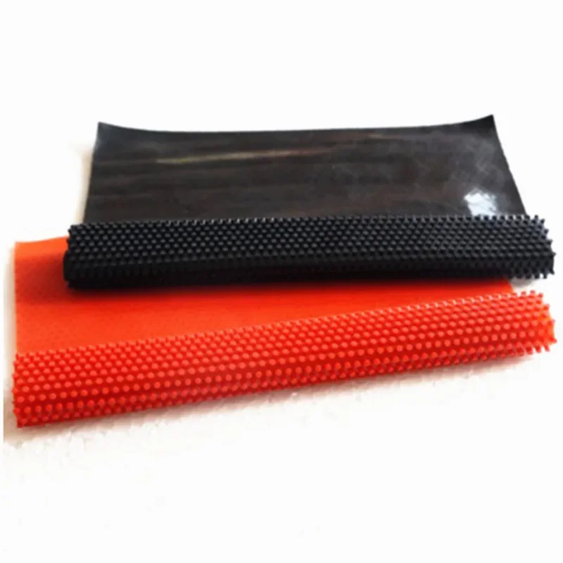 SAVIGA SUPER BLOCK OX Long Pips Tischtennisgummi Super Defense Ping-Pong-Gummi mit 0,5/0,8/1,0 mm Schwamm ITTF-zugelassen – Detail 2