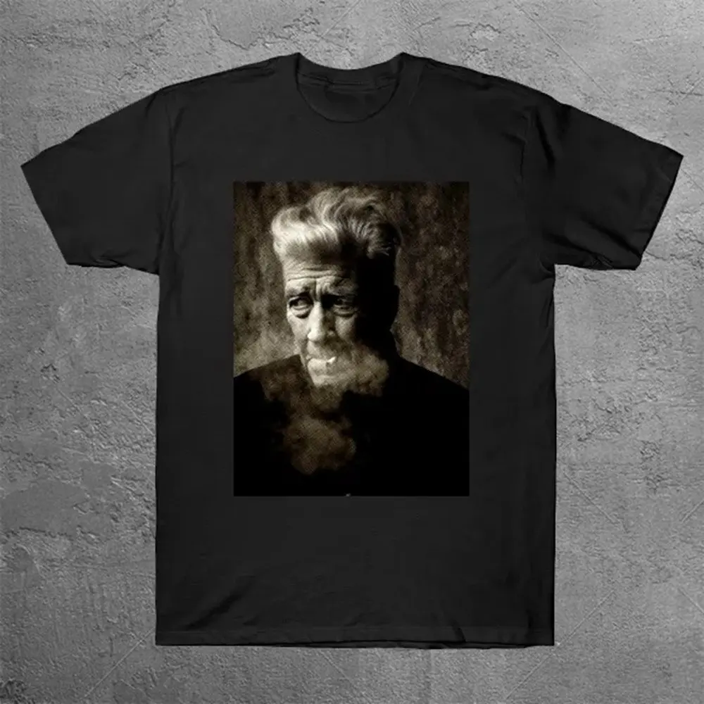 

David Lynch Tribute T-Shirt Men Summer Short Sleeve T-Shirts