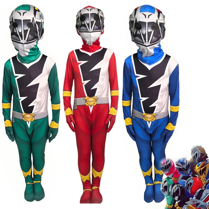 Anime Phantasie Ranger Kishiryu Sentai Ryusoulger Cosplay Kostüm Overall Halloween Party Cosplay Halloween Karneval Anzug Für Jungen