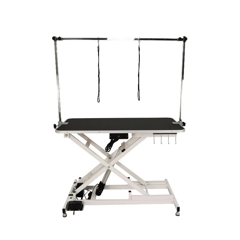 

Electric lifting pet beauty table cat and dog and trimming beauty table non-slip, waterproof and easy to clean PVC deskt
