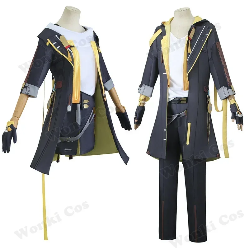 Star Rail Trailblazer Cosplay Costume Game Stelle Female Caelus Male Cosplay Wig Hair Full Set for Party Role Play Outfits