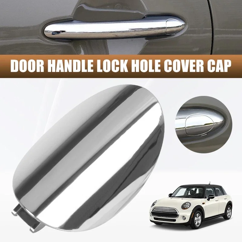 51217431945 Front Door Handle Lock Key Hole Cover Trim For BMW Mini Cooper JCW One F54 F55 F56 F57 F60 2013 2014 2015-2019 LHD