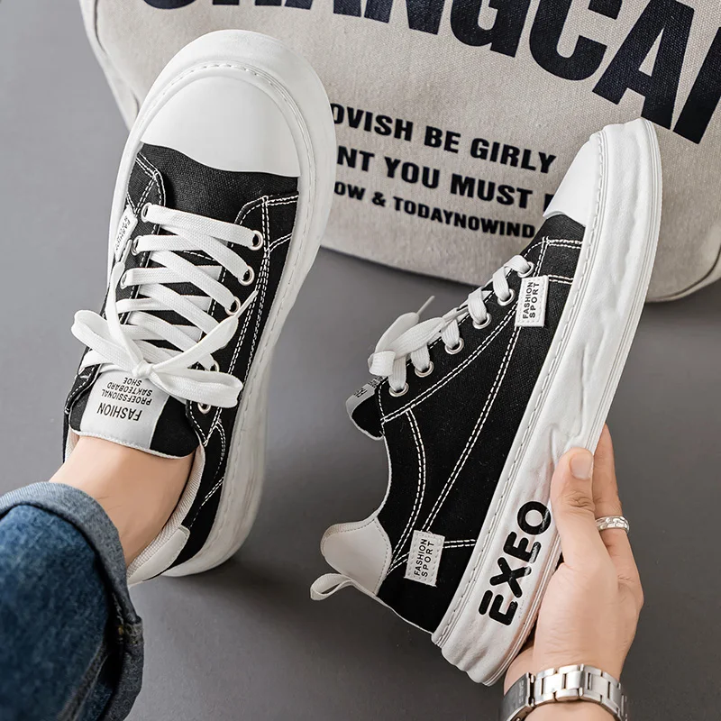 2025 Nuove scarpe Street Style - Scarpe da skate taglienti, retrò americane, suola spessa, casual e alla moda, comfort escursionistico