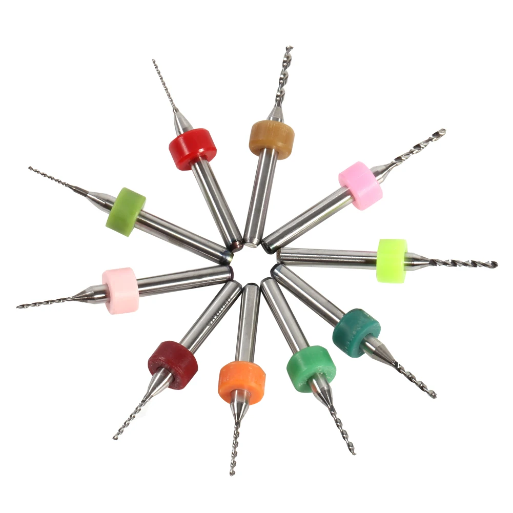 Carbide Drill Bits  Drill Bits 0.6-1.5mm Cemented Carbide Mini  Drill Bits for CNC PCB Print Circuit Board