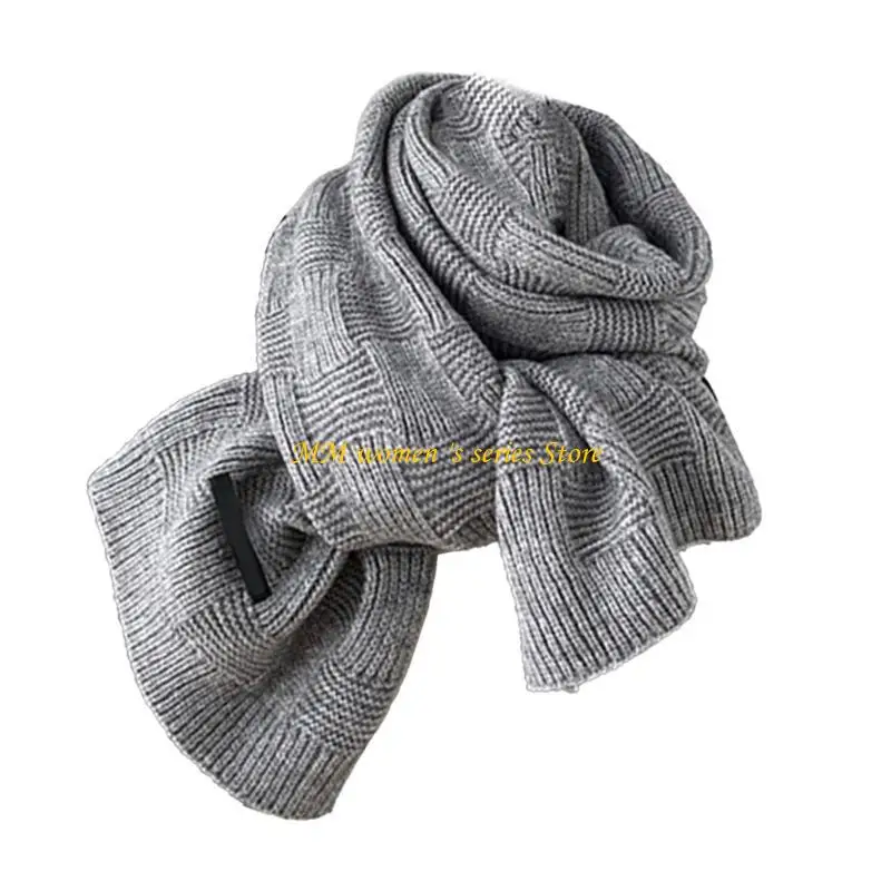 

Q39C Модная вязаная пряжа шарф шарф Шал