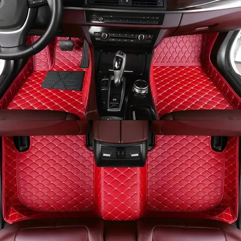Durable Custom Leather Colorful Car Floor Mat Suit for Bentley Mulsanne 2010-2020 Auto Carpet Interior Parts