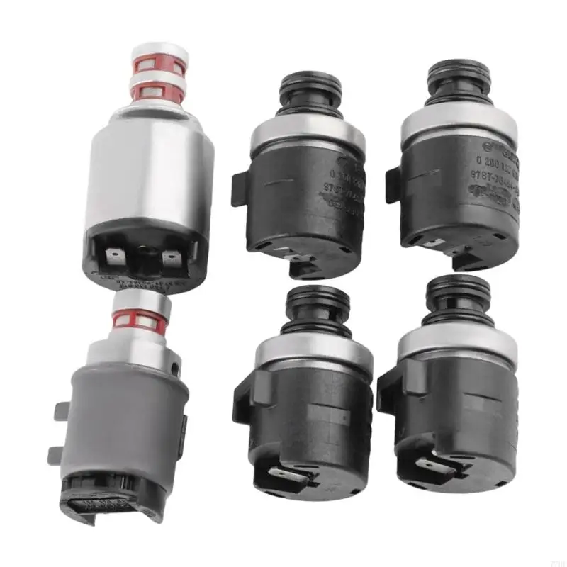 

77HF 6 шт. комплект соленоидов автоматической коробки передач для выбранной модели, номер детали 4R44E 4R55E 5R44E 5R55E