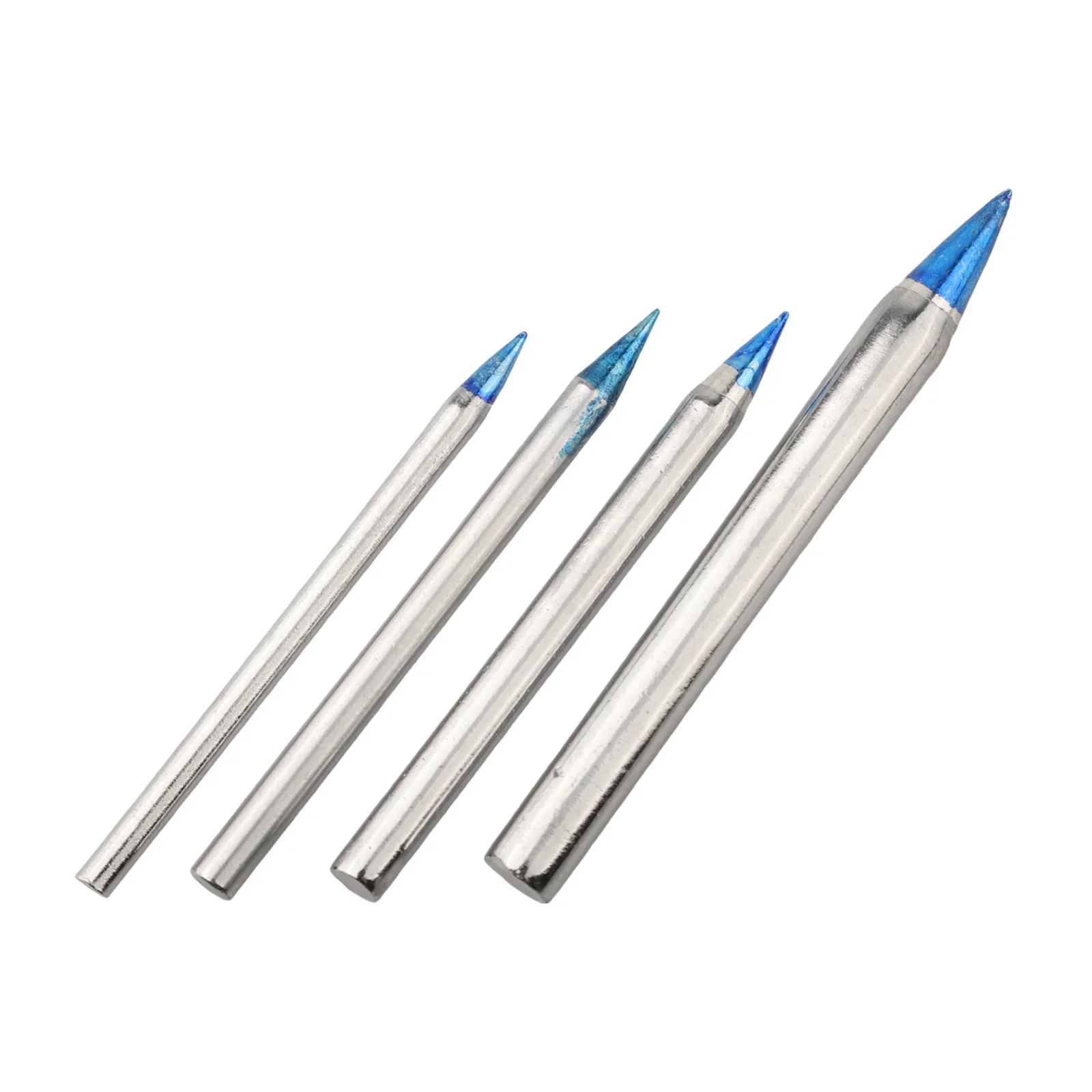 For DIY Projects Blue Pointed Welding Tips 30-100W Soldering Tips Comprehensive Set Excellent Thermal Conductivity