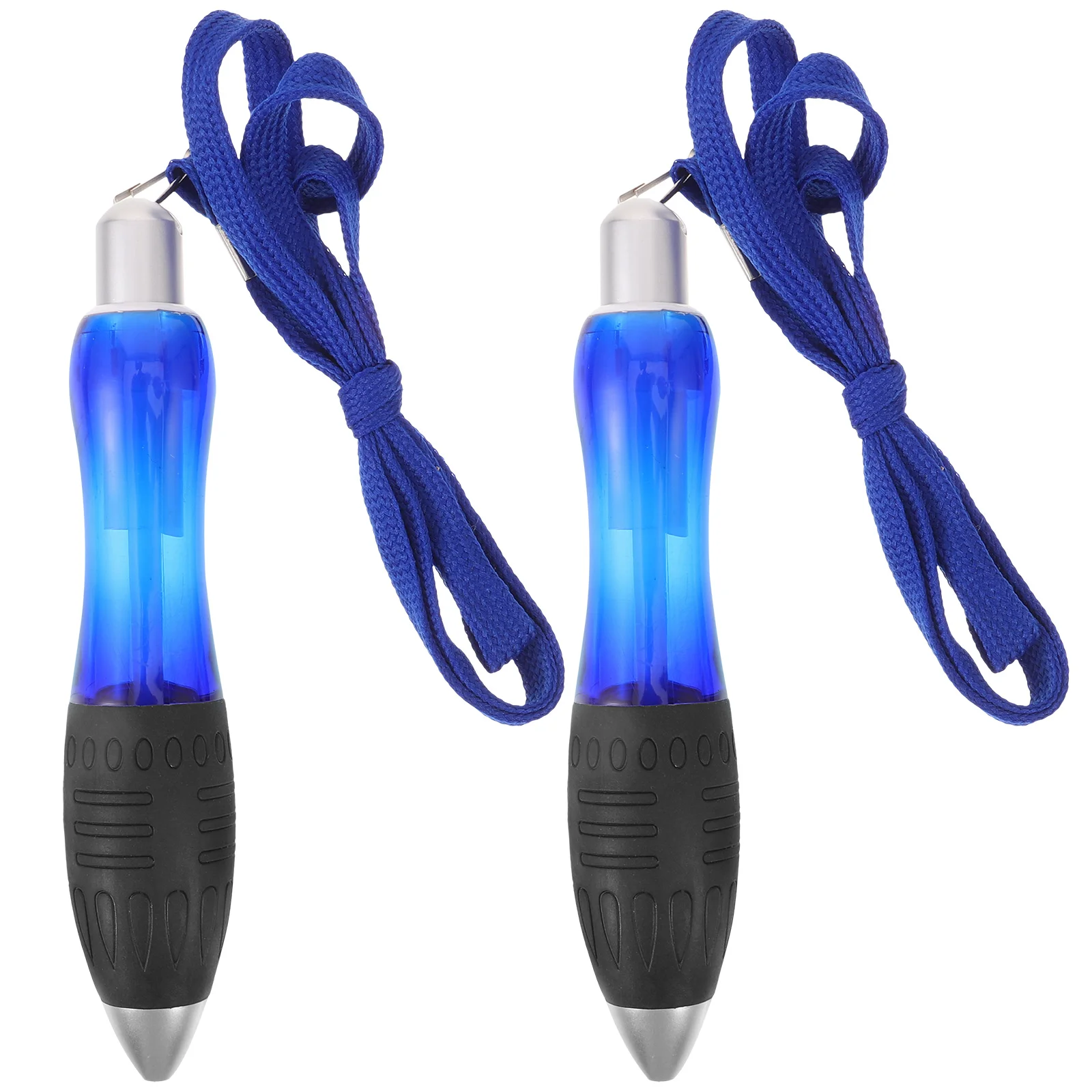 2 Pcs Weighted Pen Fountain Multi-use Pens Tube Big Fat Ballpoint Holding Plastic Comfort Grip