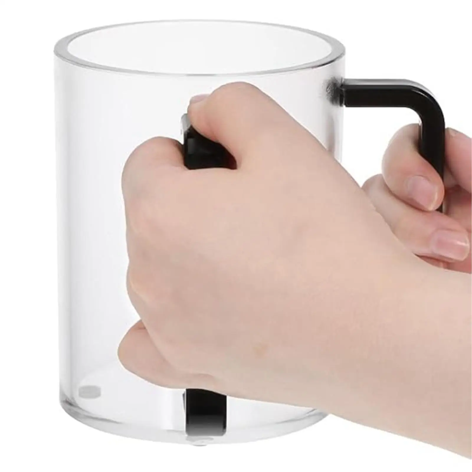 Judaica Hand Washing Cup Acrylic Lightweight Portable Gifts 800 ml Capacity Rinsing Cups with Double Handles Accessories