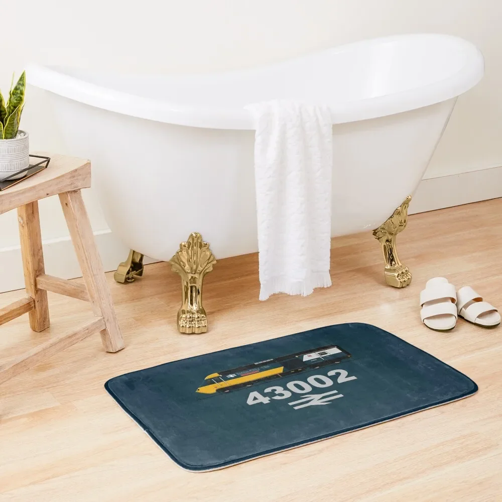 

INTERCITY 125 Bath Mat Bathroom Deco Bathroom Accessory Carpet Anti Slip Mat