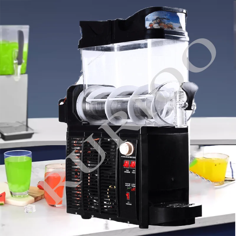 Ice Slush Machine Commercial Slushy Ice Frozen Drink Slush Machine Electric Cold Drink Machine