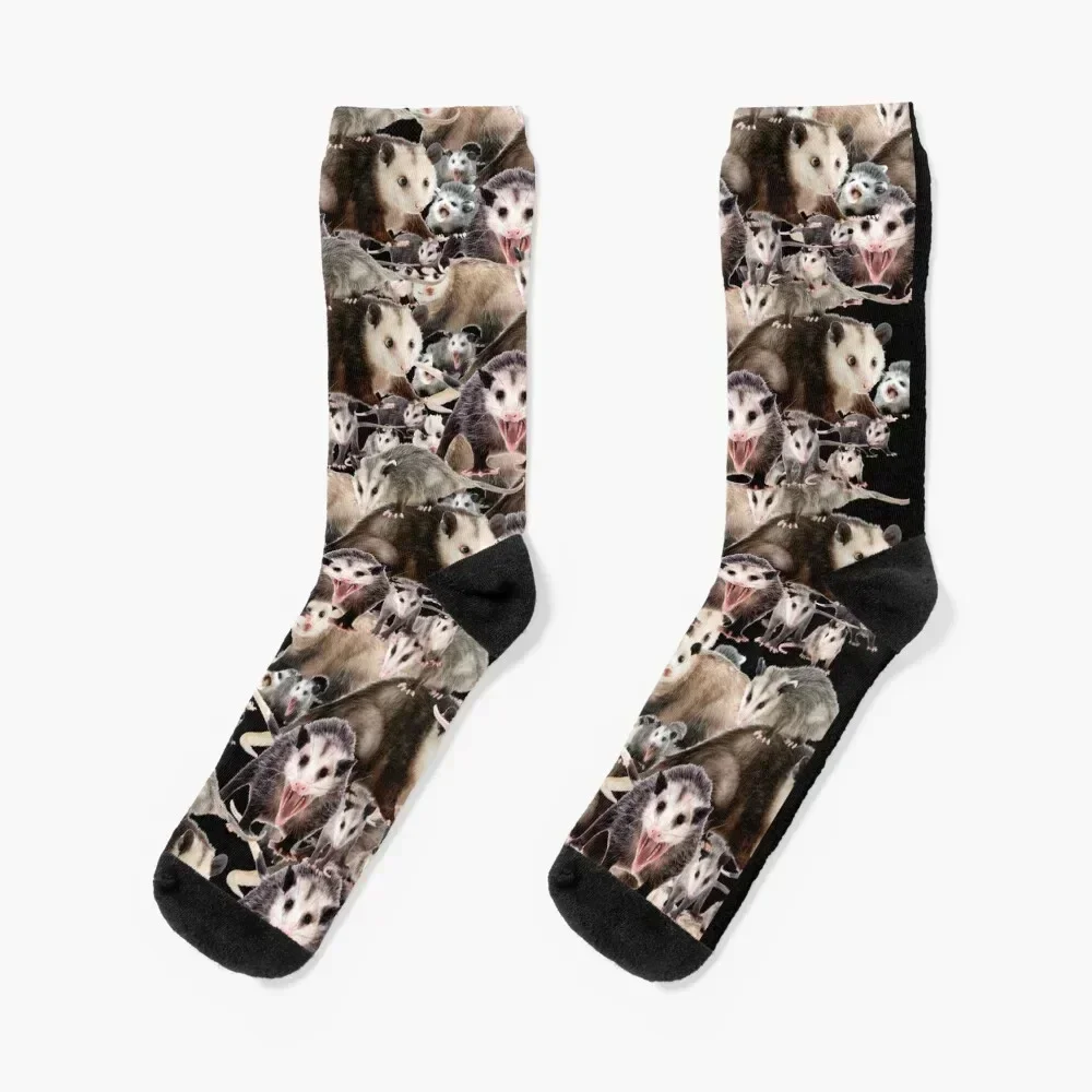 Opossums! Socks funny gifts warm winter Socks Men's Women's