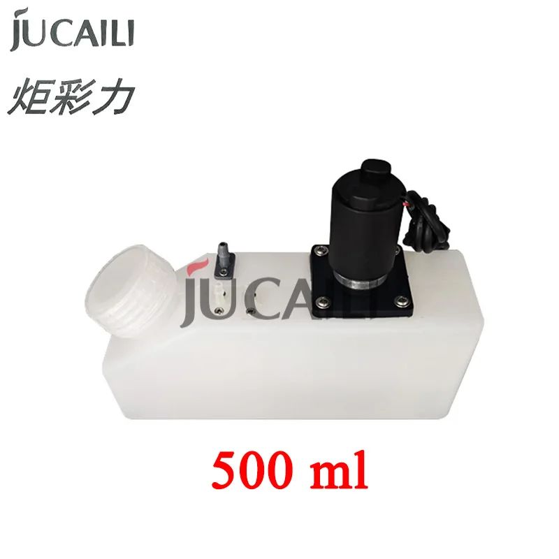 JCL 500mL Ink Tank with Stirring Mixer for Infiniti/Gongzheng/Crystaljet Inkjet/UV Printer 0.5L Ink Cartridge