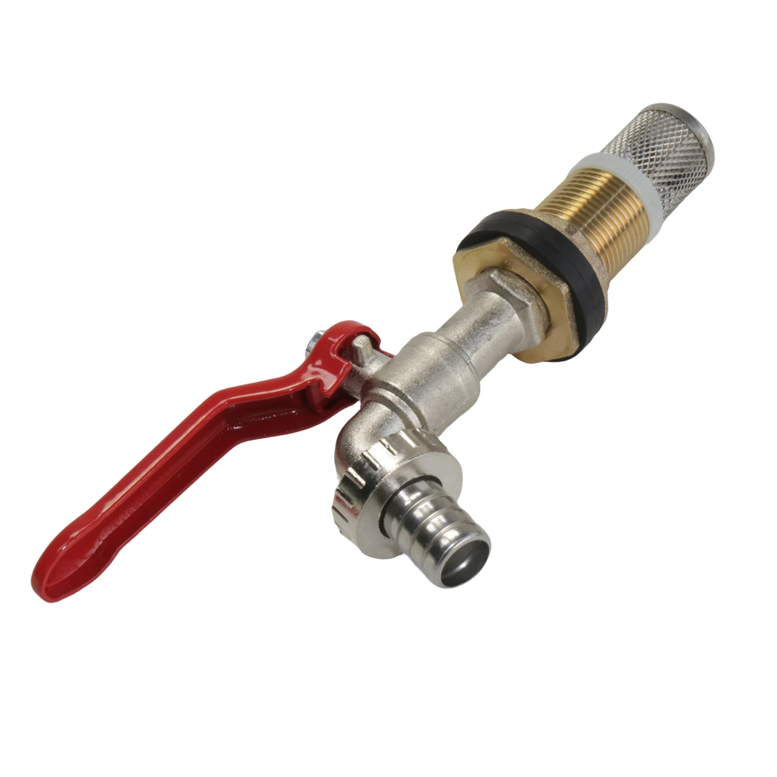 

car wash Tools nickel plating Water Faucet 1/2" Outside & Inside Easy Turn On/Off Lever Handle Watering Supply Taps Ball Valve